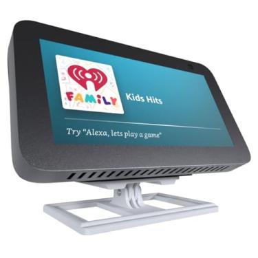 Imagem de Suporte Magnético de Mesa Ajustável Compatível com Alexa Echo Show 5 e 8 | Branco