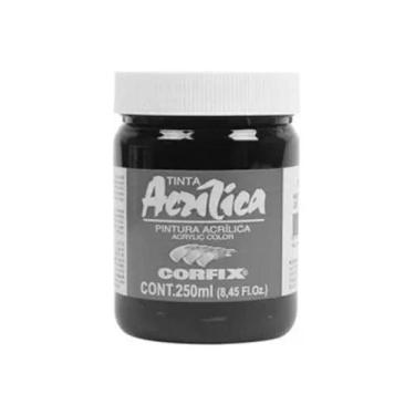 Imagem de Tinta Acrílica 250ml G1 65 Preto Corfix, 065 - PRETO