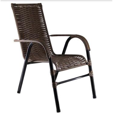 Imagem de Kit 2 Cadeiras Bela Fibra Sintética Aço Acesse Móveis Argila