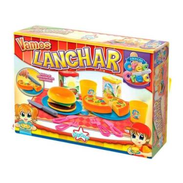 Imagem de Kit Lanchonete de Brinquedo - Crec Crec Vamos Lanchar Big-Star