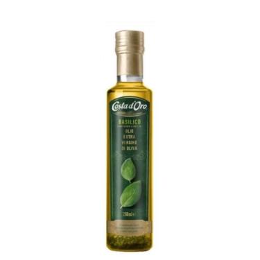 Imagem de Azeite de Oliva Extra Virgem Costa D'ouro com Manjericão 250ml - Empór