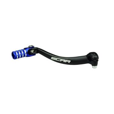 Imagem de SCAR Pedal de câmbio dobrável forjado compatível com Yamaha WRF WR-F 250 450 WR250F WR450F YZF 250 450 YZ250F YZ450F 06-13 - Bleu