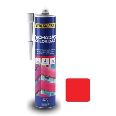 Imagem de Selante Adesivo Silicone Pu Polímero Híbrido Acm Vermelho - POLIPLAS /