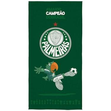 Imagem de Toalha Banho Palmeiras Licenciada 1,40 X 0,70 | Compre Já