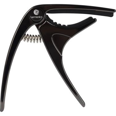 Imagem de Capotraste Abraçadeira Violão Guitarra Harmonics Preto