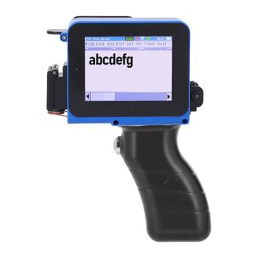 Imagem de Impressora de Jato de Tinta Portátil, Impressão Versátil, Bateria Duradoura, Design Ergonômico, Personalizável, Portátil Com Tela de Toque de 4,3 Polegadas para Data de Código