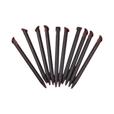 Imagem de 10 Canetas Stylus Metálicas Telescópicas para Nintendo 2DS/3DS/DS - To