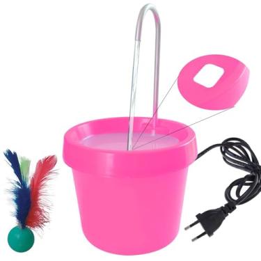 Imagem de Fonte bebedouro automatico para gatos(Rosa)