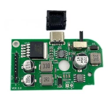 Imagem de Hzxkqmil Power Board PCB Board for Sega Game Gear, USB Power Switch Motherboard ON & Off Console Supply Circuit Board Replacement Accessories for Game Gear (USB Version)