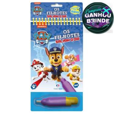 Imagem de Livro Patrulha Canina - Os Filhotes Salvam o Dia Crianças Filhos Infan
