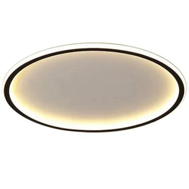 Imagem de Luminaria Paflon Led 3 Tons Iluminaçao Teto Decoraçao Luz Moderna Sala De Estar Casa