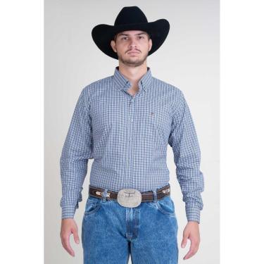 Imagem de CAMISA MASCULINA MANGA LONGA TEXAS FARM - CAL424 - DO XG AO G2 - XADREZ-Masculino