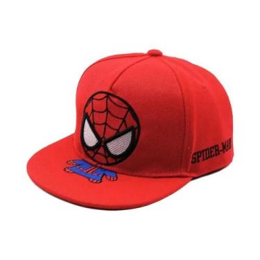 Imagem de Meninos Meninas Homem-aranha Algodão Poliéster Chapéu De Sol Hip Hop B