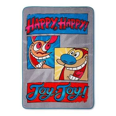 Imagem de Nickelodeon SPLAT! Cobertor de cama azul e vermelho (Twin)