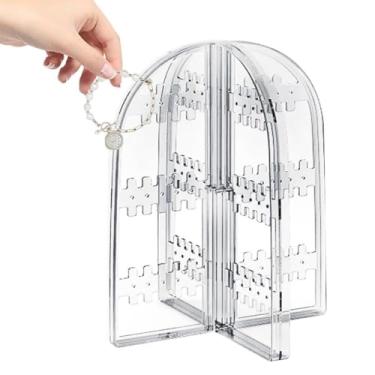 Imagem de Organizador De Bijuteria Expositor 360º Colar Brinco Porta Joias