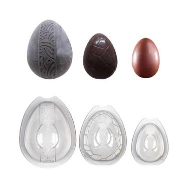 Imagem de Molde De Chocolate De Coelho De Ovo De Páscoa, Barra De Doces De Polic