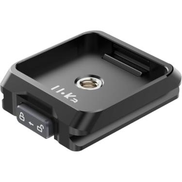 Imagem de ULANZI Base de placa de liberação rápida UKA02 F38, interface Arca-Swiss, roscas de 1/10.2 cm-3/20.3 cm, liga de alumínio, capacidade de carga de 20 kg