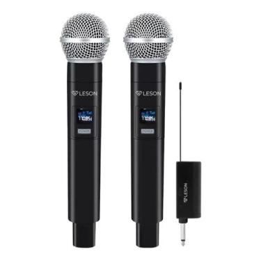 Imagem de Microfone Leson Ls302 Duplo Sem Fio
