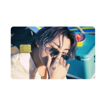 Imagem de B-bts Butter Boy Band PVC Cartão De Crédito Pele Removível Autoadesiva