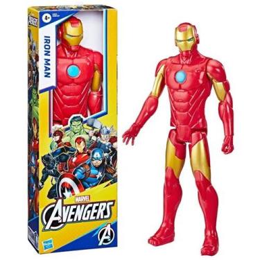 Imagem de Boneco Avengers Titan Hero BLAST Gear Homem de Ferro Hasbro E7873