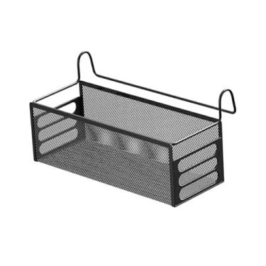 Imagem de WeiLaiKeQi Organizador de cabides para cabeceira, cesto de armazenamento suspenso para cabeceira, prateleira de cabeceira, grades de cama para casa, S