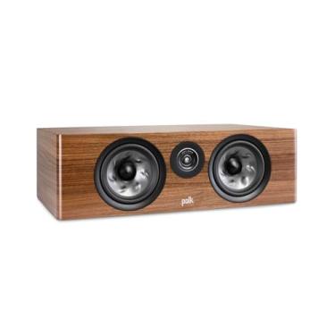 Imagem de Alto-falante Polk Reserve Series R400 canal grande central, novo anel de pináculo de 2,54 cm e woofer duplo cone de turbina de 16,51 cm, certificado de alta resolução, Dolby Atmos e IMAX aprimorado