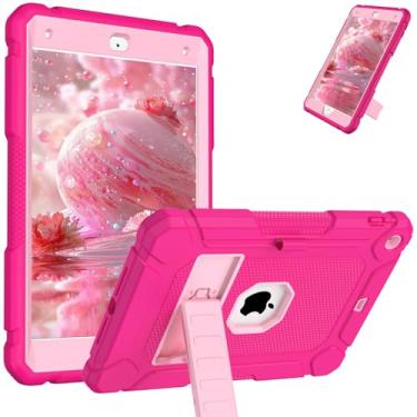 Imagem de AVAWO Capa para iPad 9ª/8ª/7ª geração (10,2 polegadas, 2021/2020/2019), capa protetora resistente à prova de choque de grau militar com suporte embutido/suporte de lápis para i Pad 9/8/7 gerações