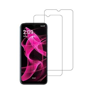 Imagem de UPONEW [Pacote Com 2] Protetor De Tela Vidro Temperado Frontier Protective Para T-Mobile Revvl 6X Pro 5G 2023