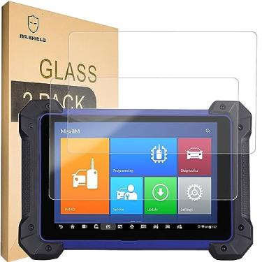 Imagem de Mr.Shield [Pacote com 2] Protetor de tela para Autel MaxiIM IM608 Pro/IM608/IM608 Pro II/IM608S II/IM608 II 10,1 polegadas [vidro temperado] [vidro japonês com dureza 9H] protetor de tela