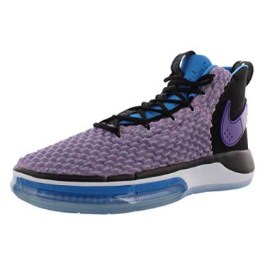 Imagem de Nike AlphaDunk Basketball Shoes (Multi/Volt Purple/Black, Numeric_8)