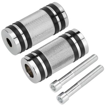 Imagem de VG MOTO Pedal De Câmbio Para Motocicleta, Alavanca Cnc, Substituição Harley Davidson Touring Softail Dyna Sportster Street Glide Road (Cromado-B, 2 Peças)