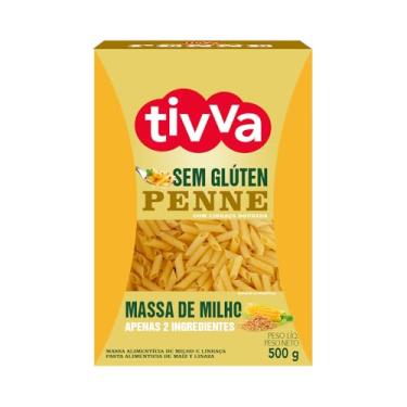 Imagem de Tivva Penne Linhaça Sem Gúten 500G
