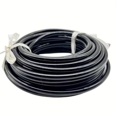 Imagem de Mangueira de gotejamento de irrigação de tubulação de distribuição em branco de 3 m, linha de gotejamento de 1/4 polegada para sistema de irrigação de jardim