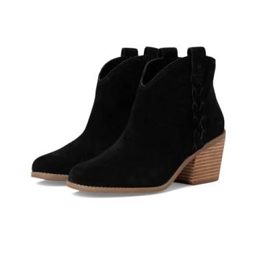 Imagem de TOMS Bota feminina Constance Western, Camurça preta, 42