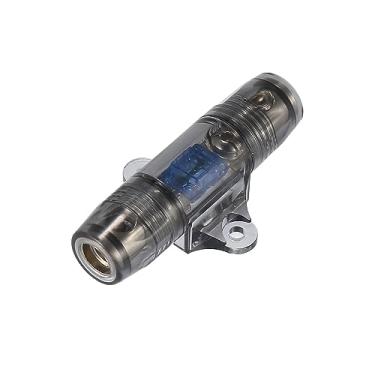 Imagem de X AUTOHAUX Fusível de cobre 60Amp Mini ANL Inline Power Fuse para proteção do amplificador de áudio do carro