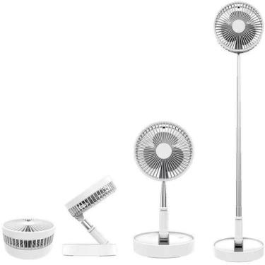 Imagem de Ventilador Portátil Silencioso Dobrável 3600Mah Ls-912 - Luatek