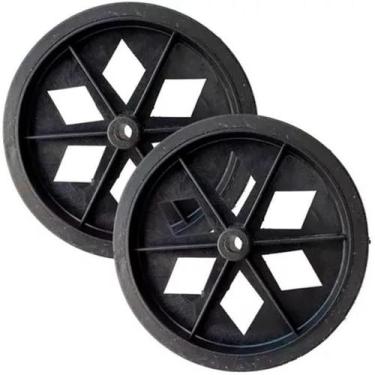 Imagem de Jogo de Roda Para Carrinho De Feira Reforçado Prático KAORI Rodinhas R