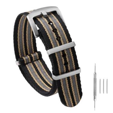 Imagem de Substituição da pulseira de nylon Watchdives 18 mm 20 mm 22 mm
