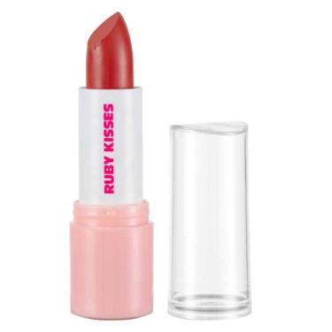 Imagem de Batom Cremoso Ruby Kisses Clássico, Doce Figado
