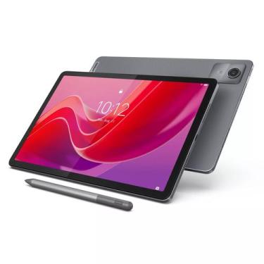 Imagem de Tablet Lenovo M11 11.0" WUXGA 4 GB RAM 128 GB Android 13, Prata, 128GB
