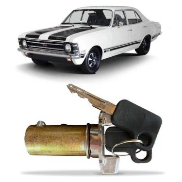 Imagem de Cilindro Ignição Borboleta C/ Chaves Opala Caravan Todos Pickup D10 20