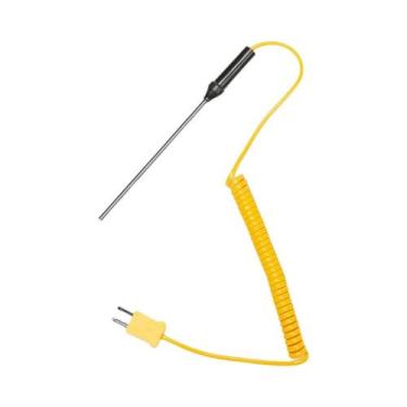 Imagem de Sensor De Termopar Tipo K De Alta Temperatura -50C a 1200C Com Cabo De
