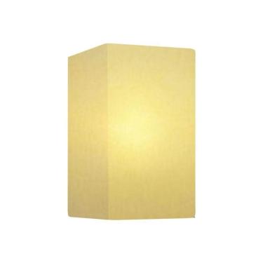 Imagem de Arandela Retangular Retro Vivare Md-2002 Cúpula Em Tecido 25-16x10cm - Bivolt Algodão-crú 127-220v