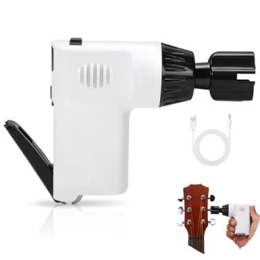 Imagem de Enrolador de Cordas de Guitarra, Multi-Função Electric String Winder String Cutter, Enrolador de Cordas de Guitarra Elétrica, Enrolador de Cordas para Guitarra Elétrica sem Fio