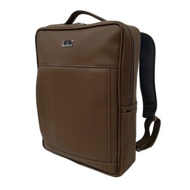 Imagem de Mochila para Notebook Executiva Slim Marrom - Coutre Bolsas