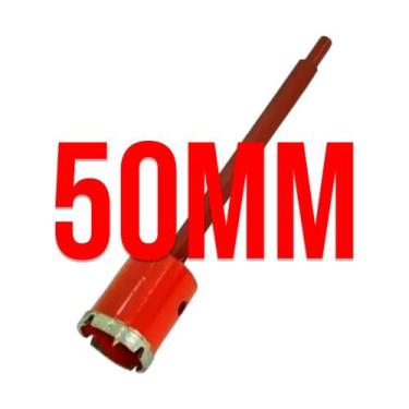 Imagem de Serra Copo Diamantada Piso Porcelanato com Haste Golfield 20mm 25mm 30