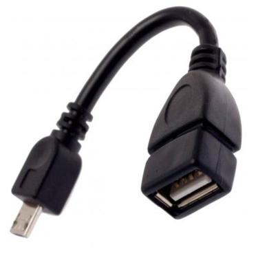 Imagem de Cabo Otg Micro Usb Pendrive Mouse Teclado Dados V8 Android
