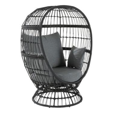 Imagem de Cadeira Jardim Aco 113x147 Cm Juno Naterial Cinza - Brazil Home Living