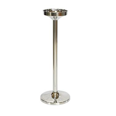Imagem de Balde de gelo para bar de coquetel criativo aço inoxidável balde de gelo rack de colocação de vinho lateral rack de colocação de vinho casa escritório café chá decorações suporte vertical baldes de