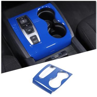 Imagem de Heutamo Capa de painel de suporte de copo de câmbio de marchas para console central compatível com Honda Pilot 2016-2022/Ridgeline 2020-2023/Passport 2019-2023 capa de acabamento de painel de câmbio